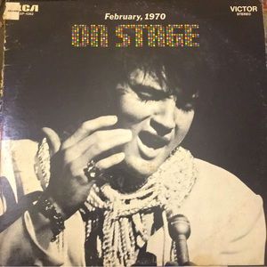 ELVIS PRESLEY ON STAGE VINTAGE 1970 Vinyl